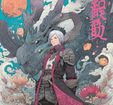热血漫画分类封面，展现角色战斗与成长的热血瞬间